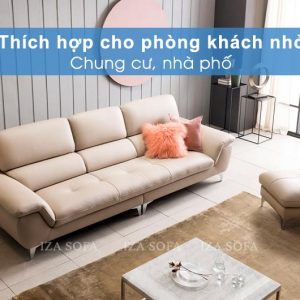 kết cấu sofa văng da Hàn Quốc HD67