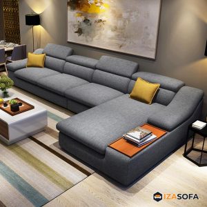 Sofa nỉ đẹp cho phòng khách rộng