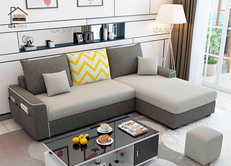 Sofa góc 2m đẹp giá rẻ cho phòng khách nhỏ gọn