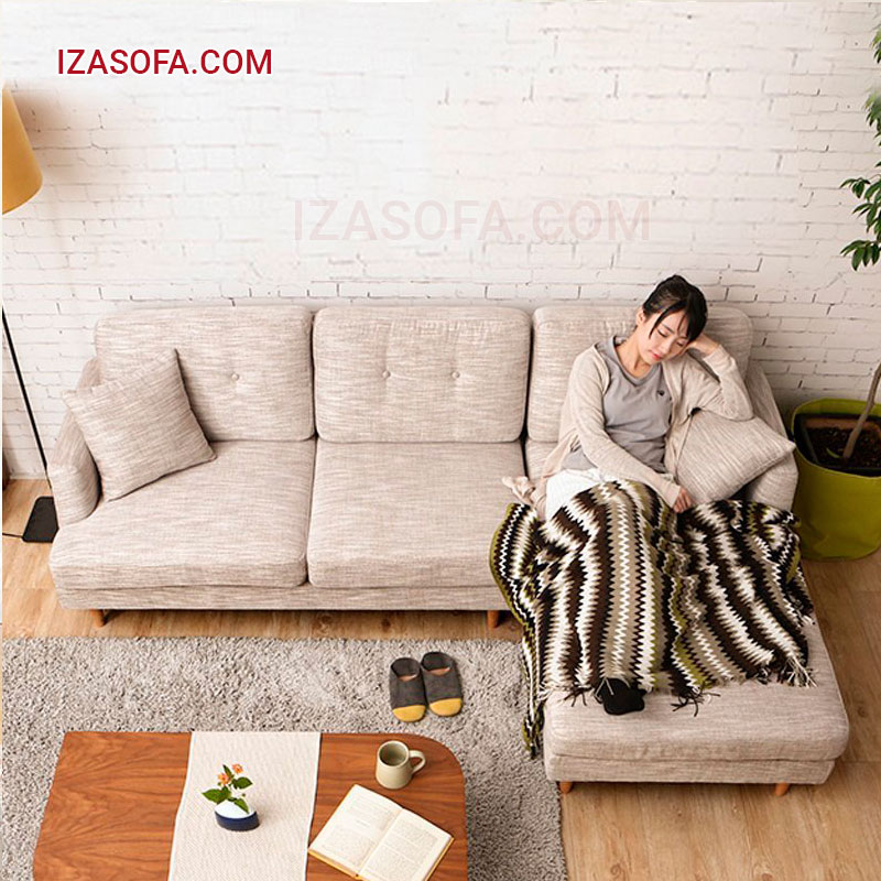 Sofa góc L phong cách Nhật bản