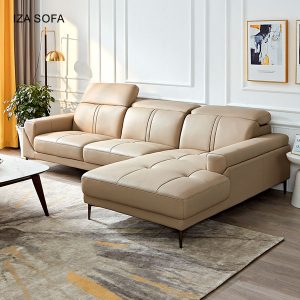 Sofa da chữ L đẹp giá rẻ HD68