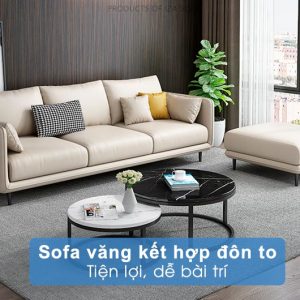 Sofa văng và đôn sofa HD55