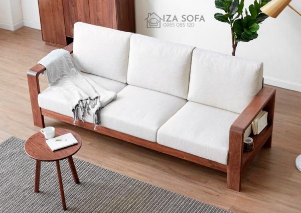 Sofa văng gỗ xoan đào hiện đại ZG58