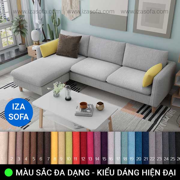 Màu sắc ghế sofa ZA034