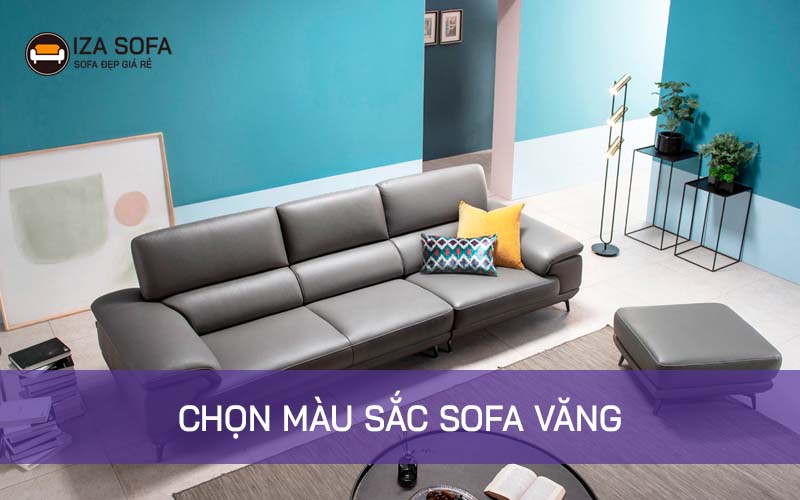 Chọn màu sắc sofa