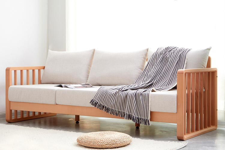 Sofa gỗ tay mỏng đẹp 