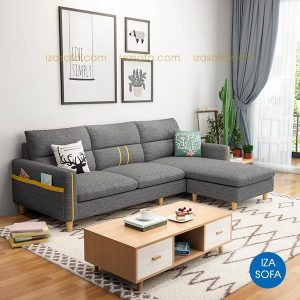 Sofa nỉ kích thước nhỏ ZA11