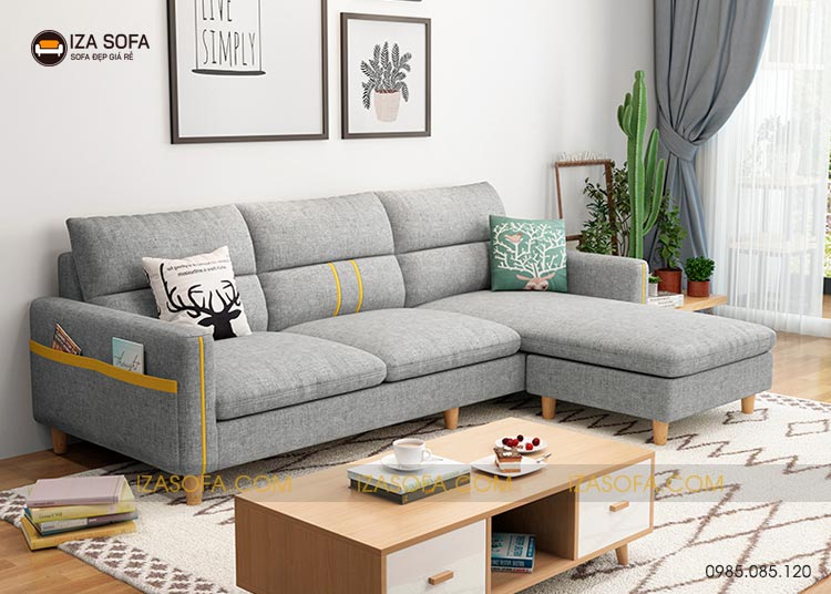 Sofa nỉ kích thước nhỏ ZA11