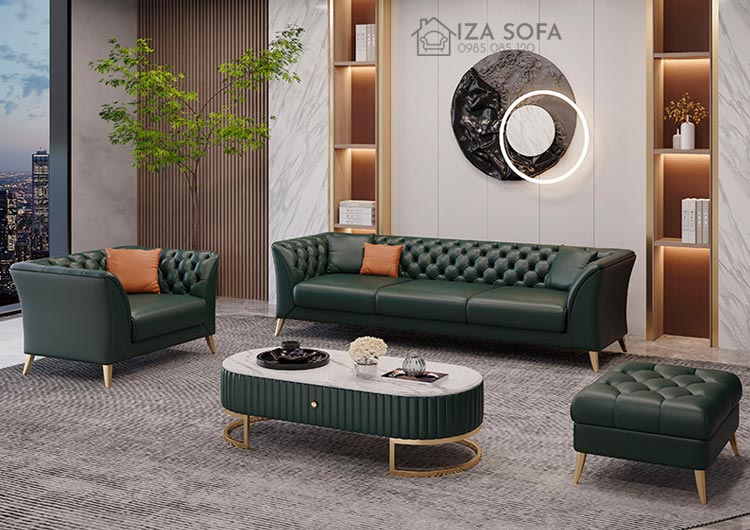 Sofa văn phòng tân cổ điển