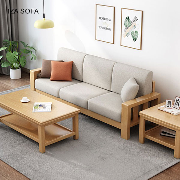 Sofa văng gỗ nhỏ gọn đơn giản ZG41