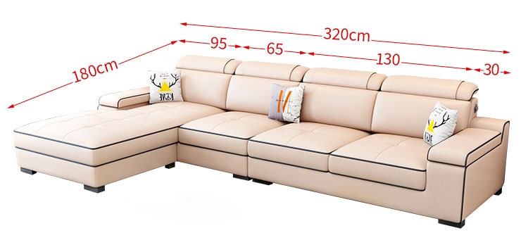 Kích thước sofa rộng