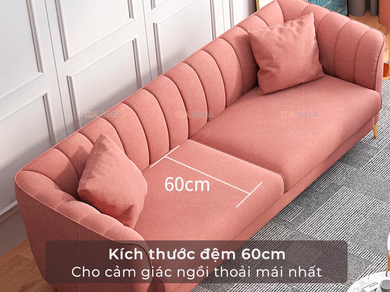 Sofa băng nỉ nhỏ gọn