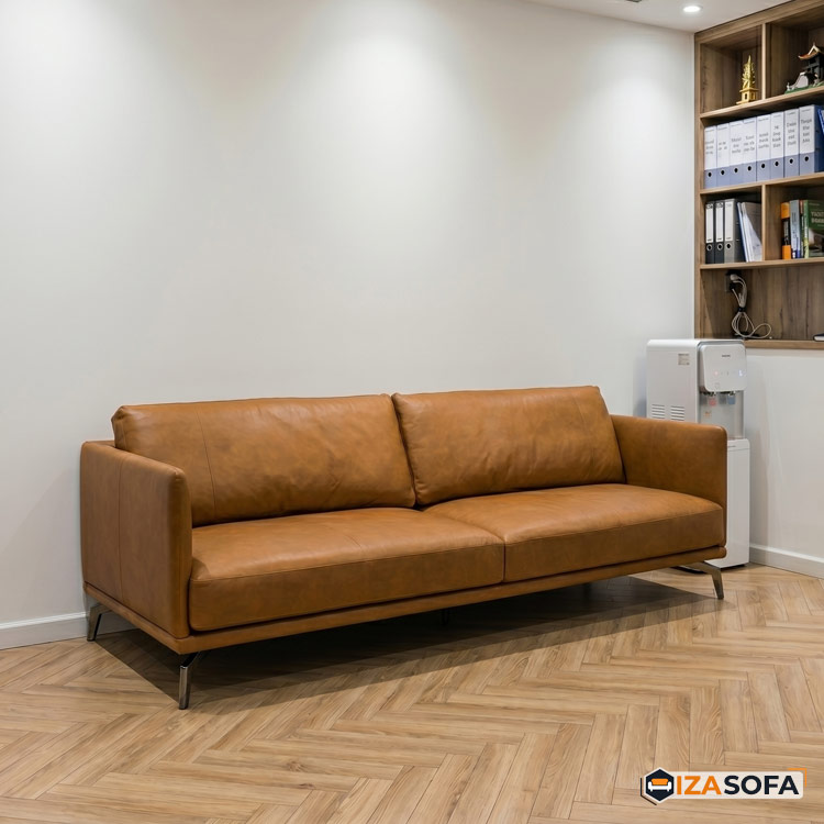 Sofa da cho văn phòng nhỏ giá rẻ V122 7 Sofa da cho văn phòng nhỏ giá rẻ V122
