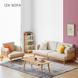 Bộ bàn ghế sofa gỗ hiện đại