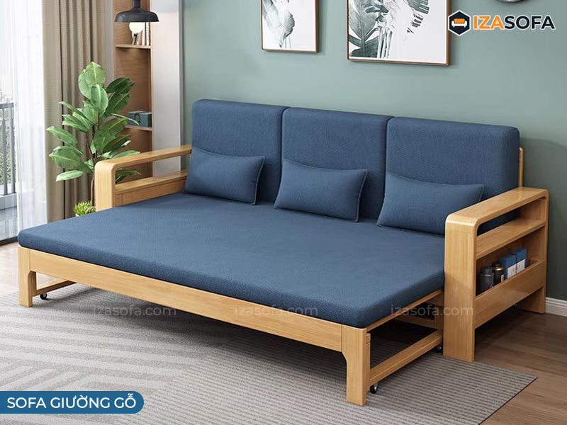 Sofa giường bằng gỗ