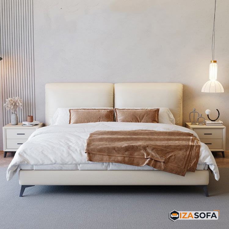 Giường bọc da đầu giường G02 6 Giường bọc da đầu giường G02