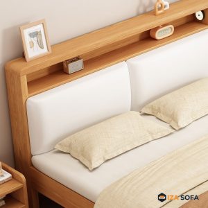 Giường ngủ gỗ sồi hiện đại G20 3 Giường ngủ gỗ sồi hiện đại G20